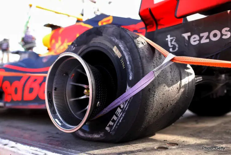 baku pirelli tyre failure