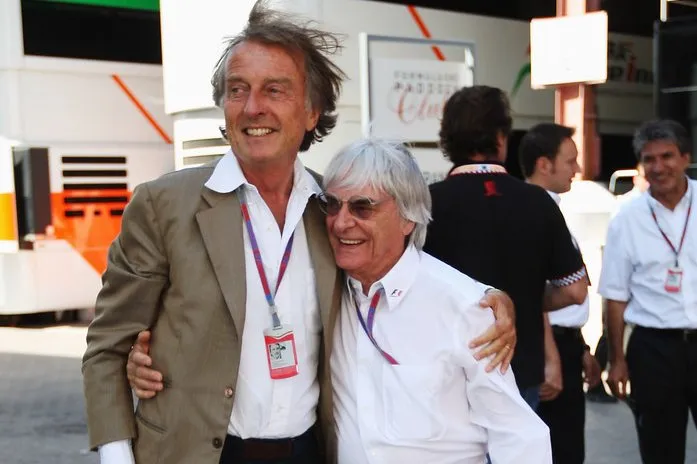 bernie ecclestone luca cordero di montezemolo yc9r9vlimxzx