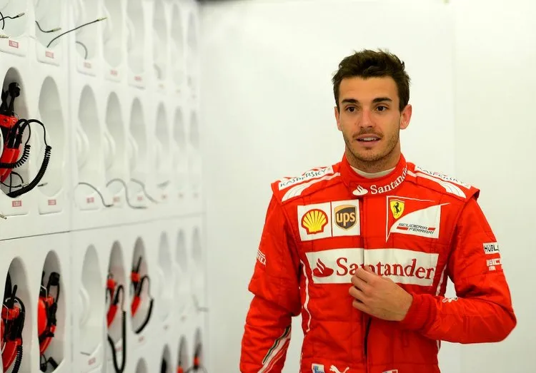 bianchi silverstone 2014 test ferrari