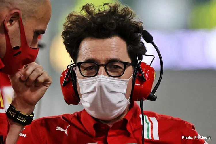 binotto ferrari bahrain 2021