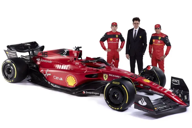 binotto sainz leclerc f1 2022 f1 75 ferrari launch new car