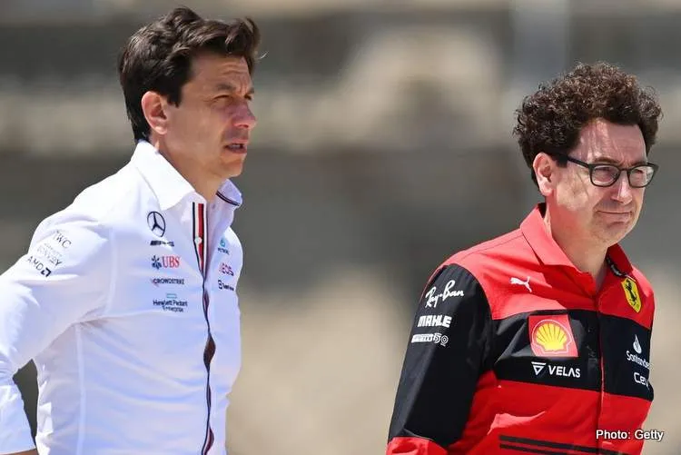 binotto wolff baku 2022