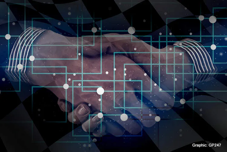 blockchain motorsport f1 sponsorship