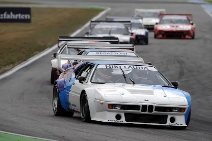 bmw m1 procar niki lauda hockenheim close