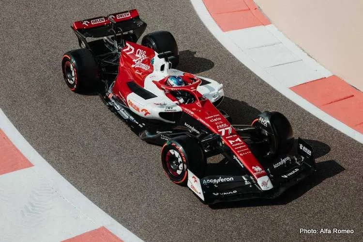 bottas abu dhabi 2022