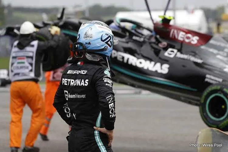 bottas after hungarian grand prix crash