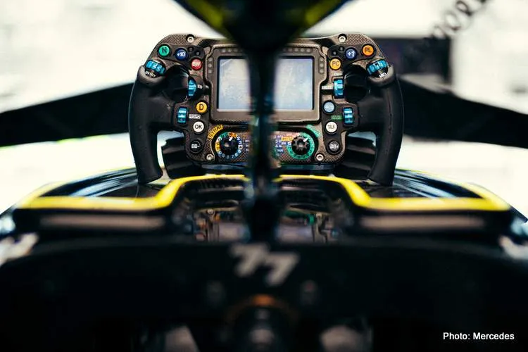 bottas cockpit 2021