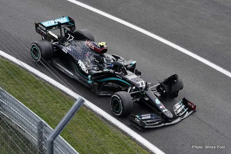 bottas puncture
