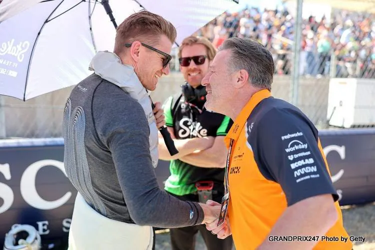 brown hulkenberg austin 2025