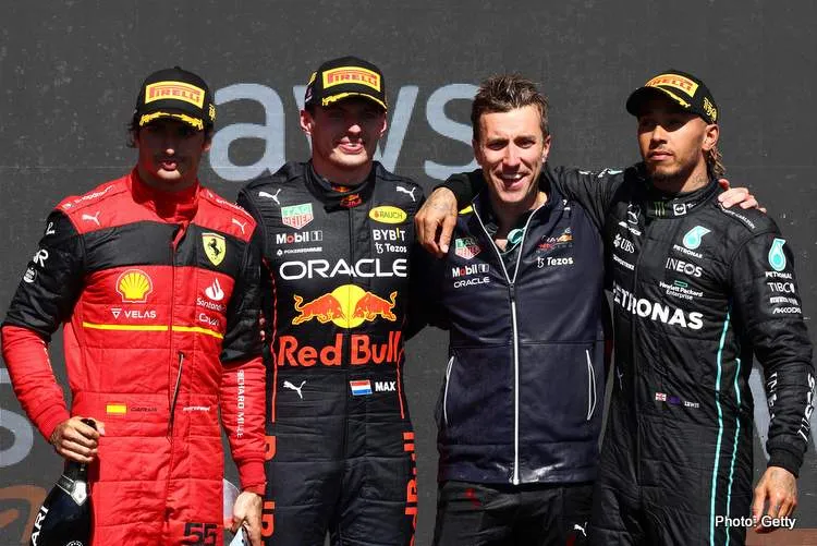 canada race podium celebration 2022