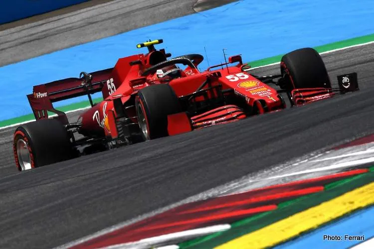 carlos sainz ferrari styriangp