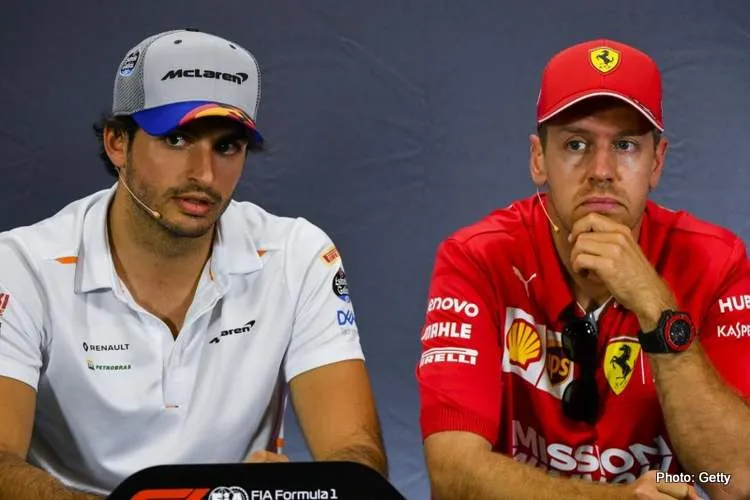 carlos sainz vettel