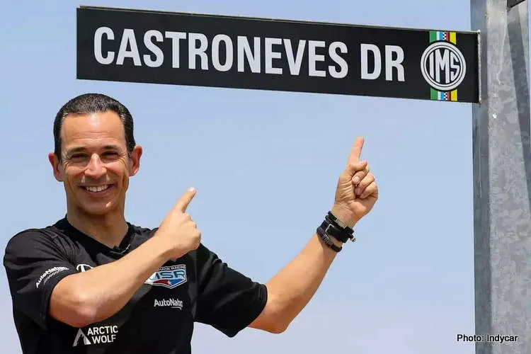 castroneves indy 500 record winner