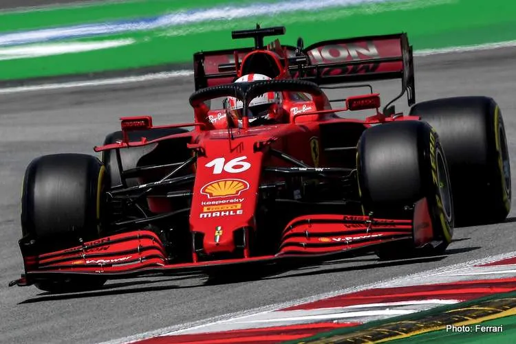 charles leclerc ferrari barcelona