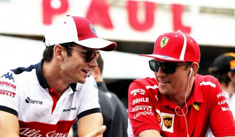 charles leclerc kimi raikkonen