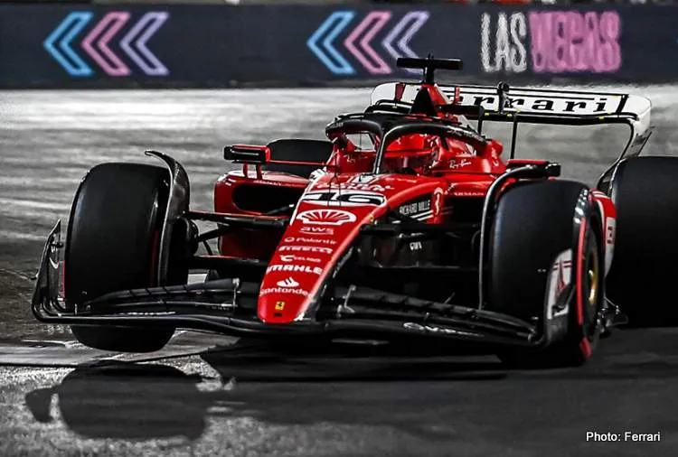 charles leclerc p1 las vegas qualifying f1 001