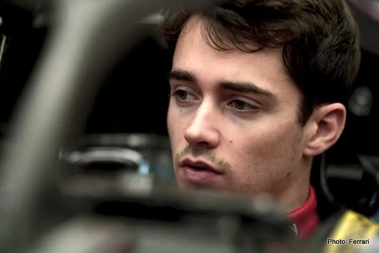 charles leclerc seat fitting ferrari photo 07 feb 19 8 08 49 pm