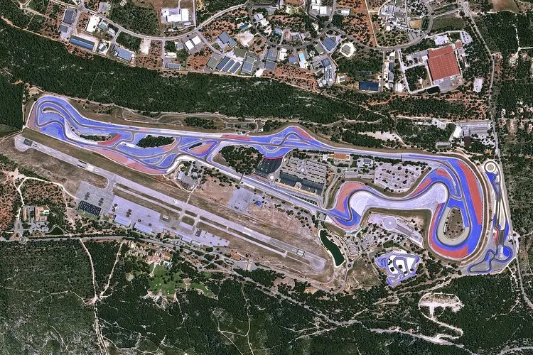 circuit paul ricard le castellet aerial view