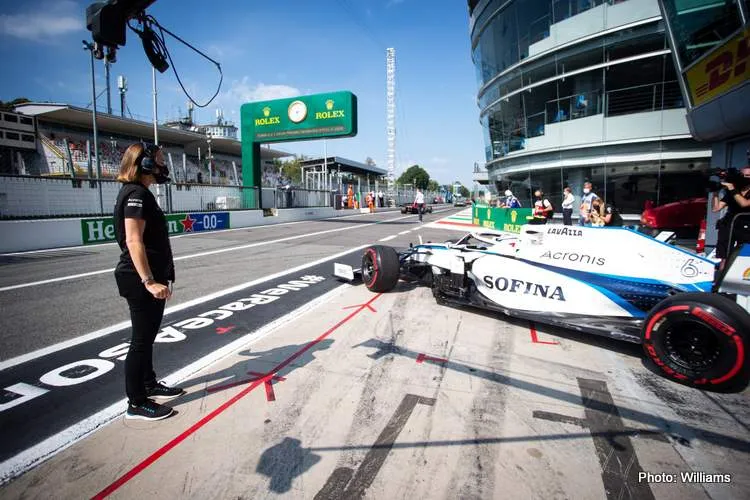 claire williams monza