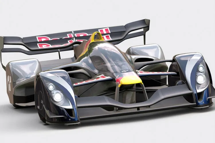 closed f1 cockpit red bull