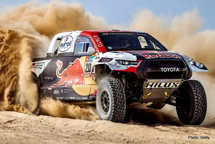 dakar day 2 nasser