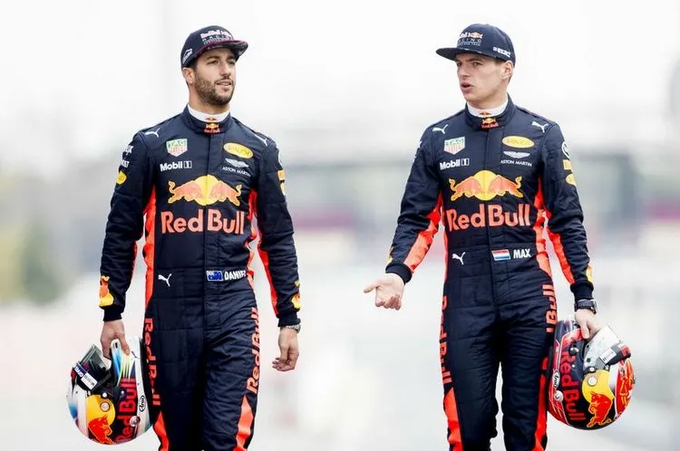 daniel ricciardo max verstappen