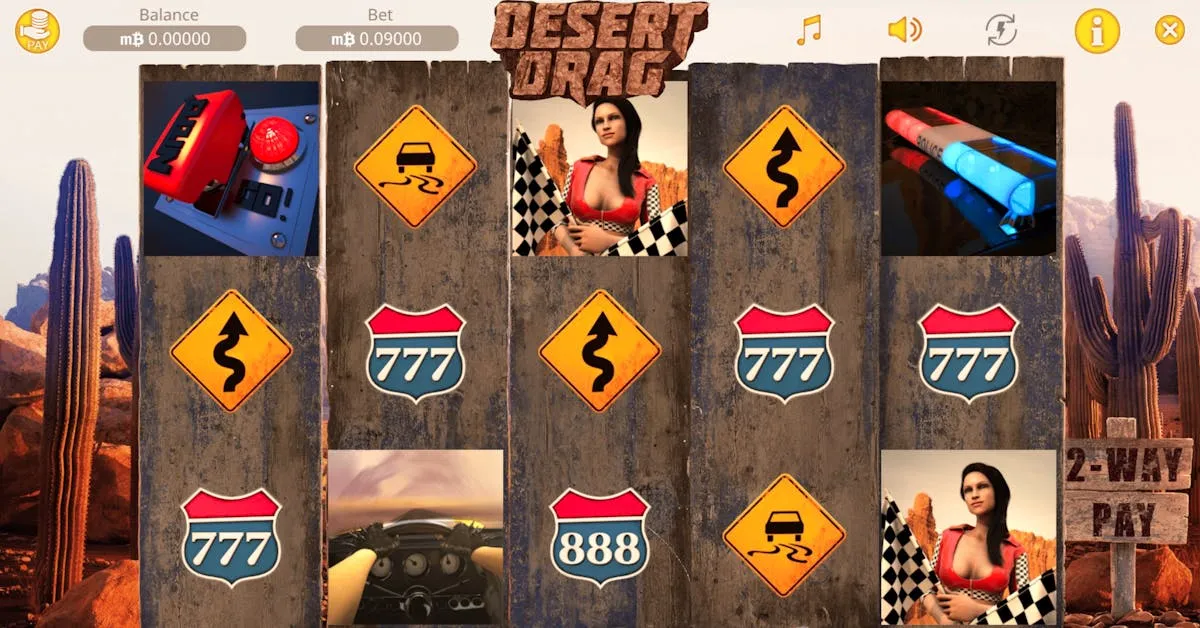 desert drag game