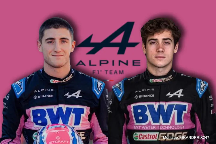 doohan colapinto alpine f1 team