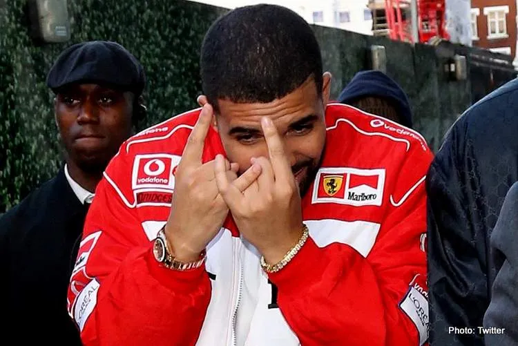 drake big ferrari f1 fan leclerc bet 001