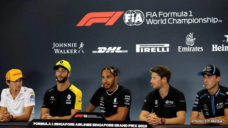 drivers press conference