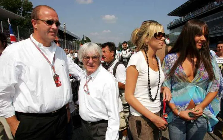 ecclestone y gribkowsky en monza