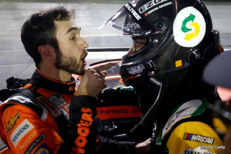 elliott harvick bristol 091821 getty fighting brawl