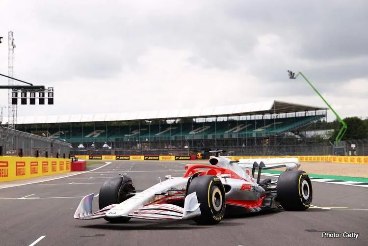 f1 2022 demo car 2022