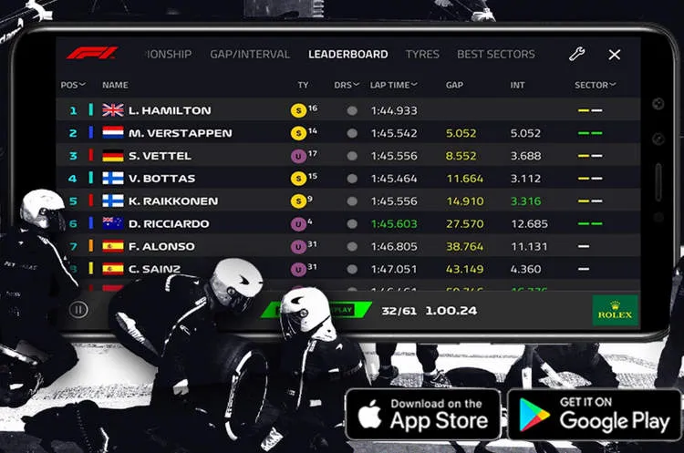 f1 app