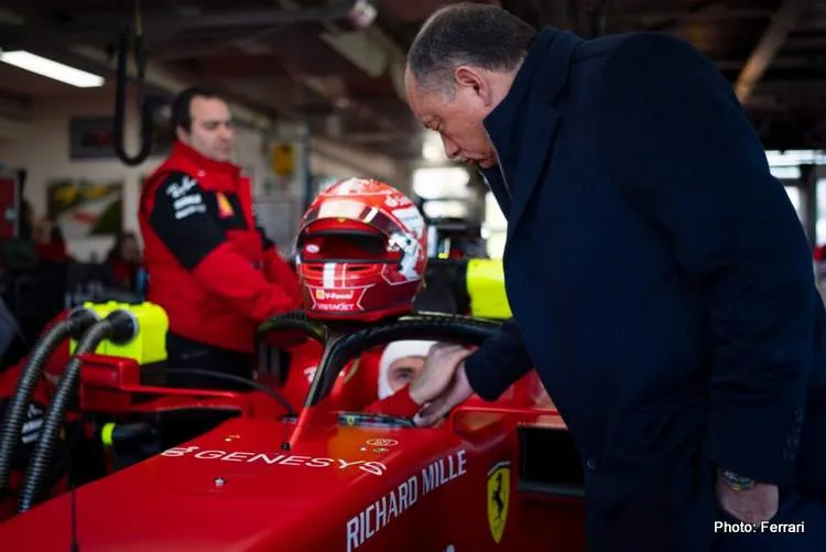 f1 ferrari test fiorano vasseur leclerc 1024x683 1