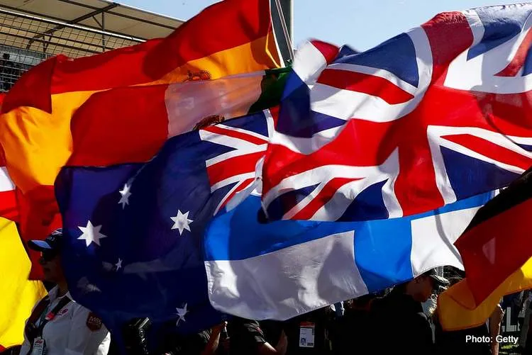 f1 flags pa