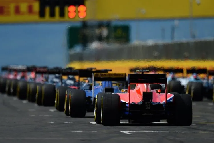 f1 grid start