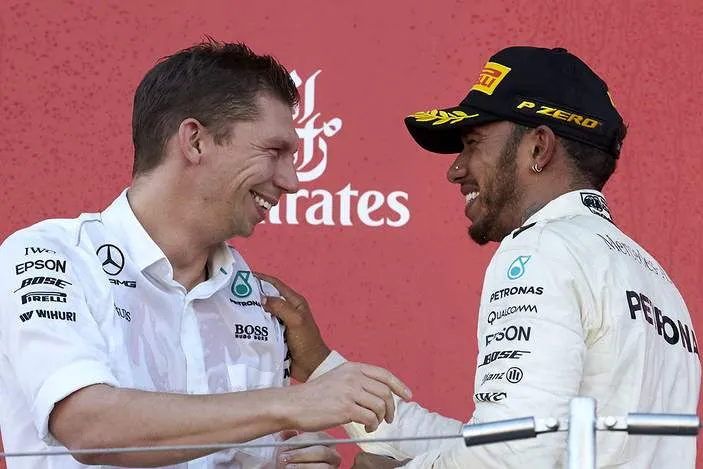 f1 japanese gp 2017 james vowles chief strategist mercedes amg f1 race winner lewis hamilt