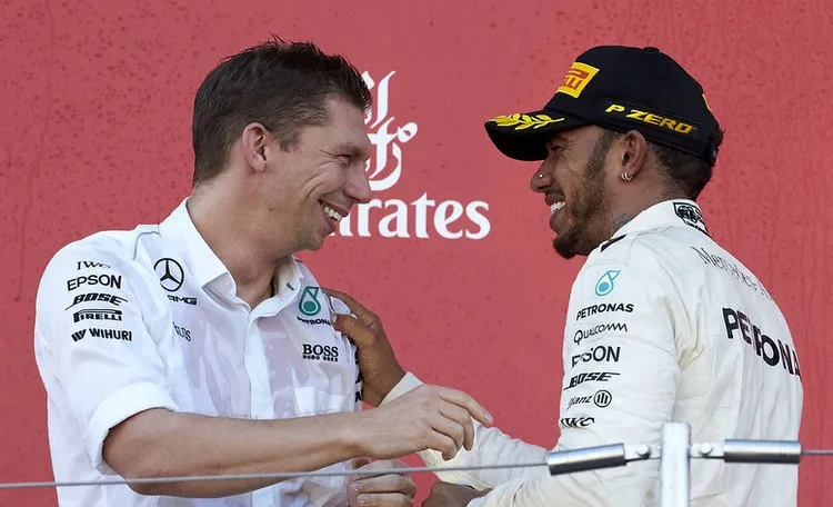 f1 japanese gp 2017 james vowles chief strategist mercedes amg f1 race winner lewis hamilt