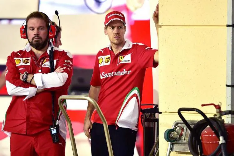 f1grandprixofbahrainwsebastian vettel