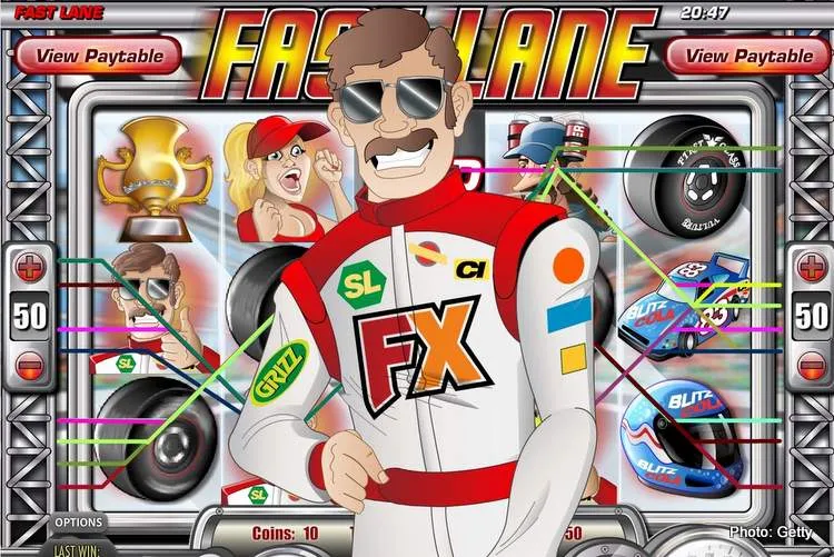 fast lane slots wins