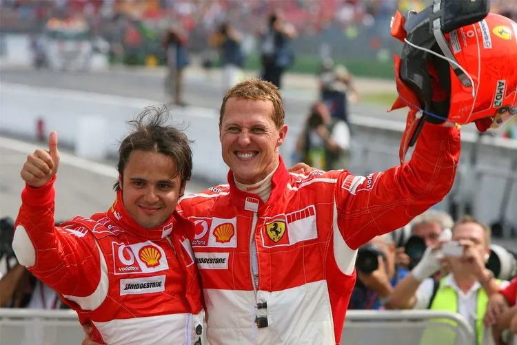 felipe massa michael schumacher