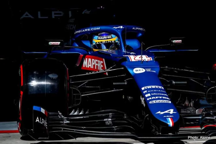 fernando alonso alpine