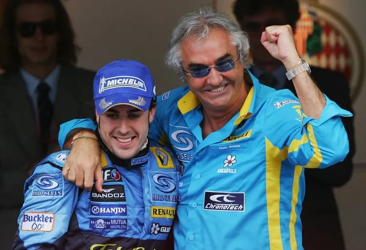 fernando alonso flavio briatore f1 grand prix c2r8xlokdd6x