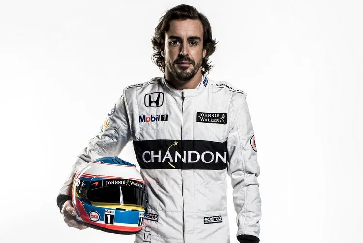 fernando alonso full length portrait