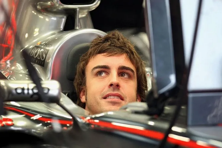 fernando alonso mclarenissa vuonna 2007