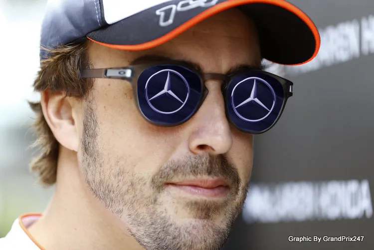 fernando alonso mercedes