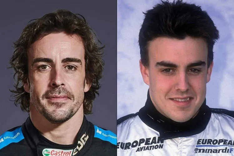 fernando alonso old young