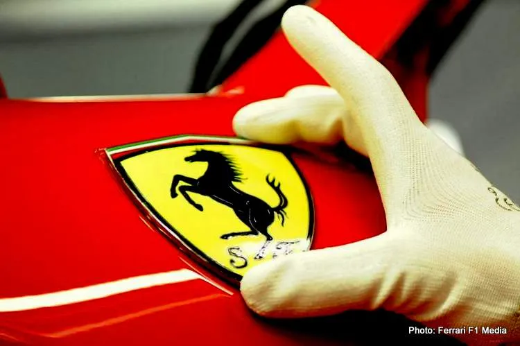 ferrari badge mechanic