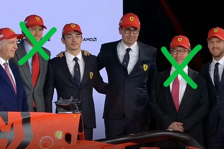 ferrari binotto camilleri elkann vettel leclerc